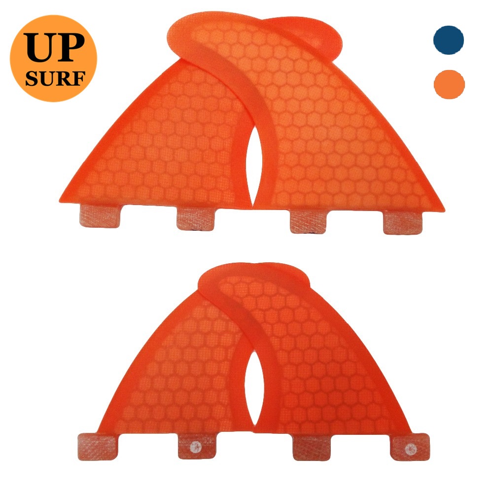 Swim Fins - 2 Surf GL Fins Quad Fins
