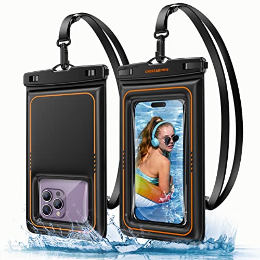 Dry Bag Waterproof - Floating Waterproof Phone Pouch 2 Pack,