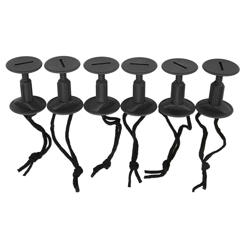 Surfboard Leash - 6 Pcs Surfboard Leash Plugs with