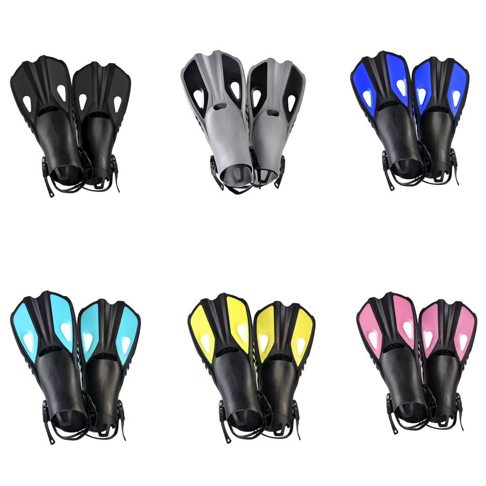 Snorkel Fins - Short Adjustabl - đánh giá và giá Flippers Swimming