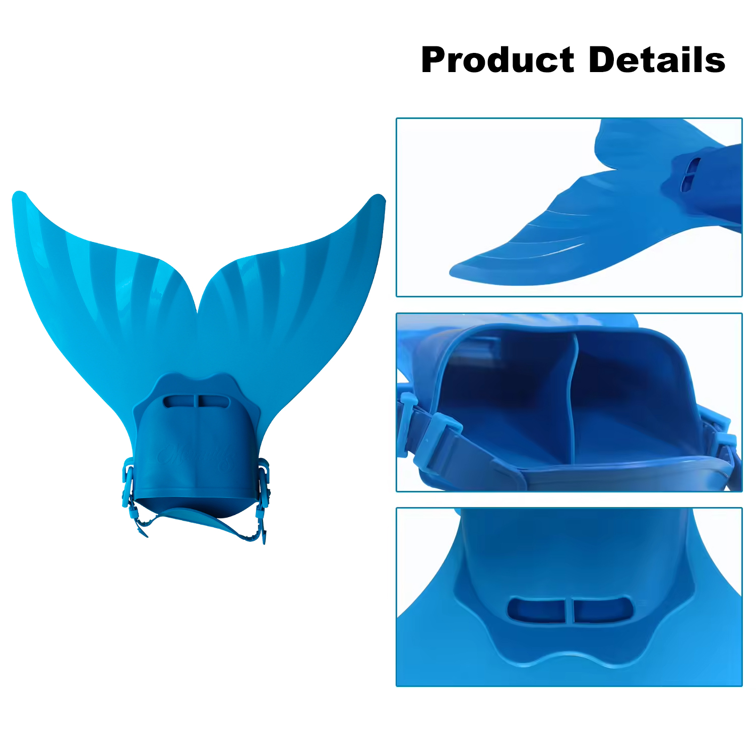 Children Mermaid Fins Two Type - đánh giá và giá Flippers Swimming