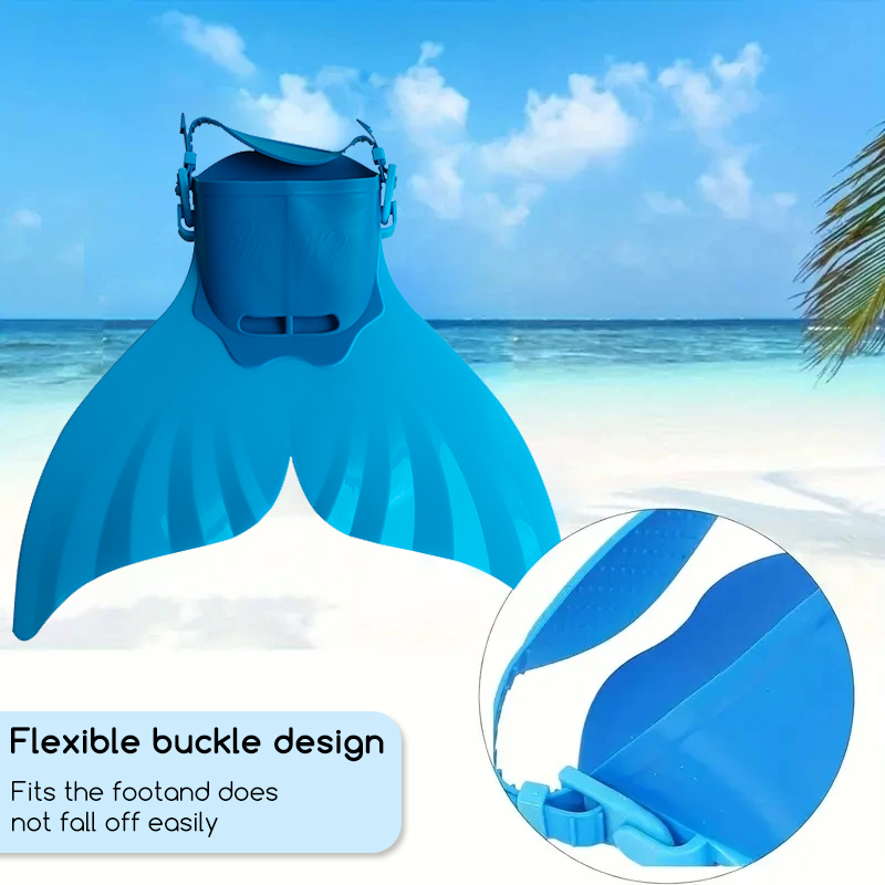 Children Mermaid Fins Two Type - đánh giá và giá Flippers Swimming