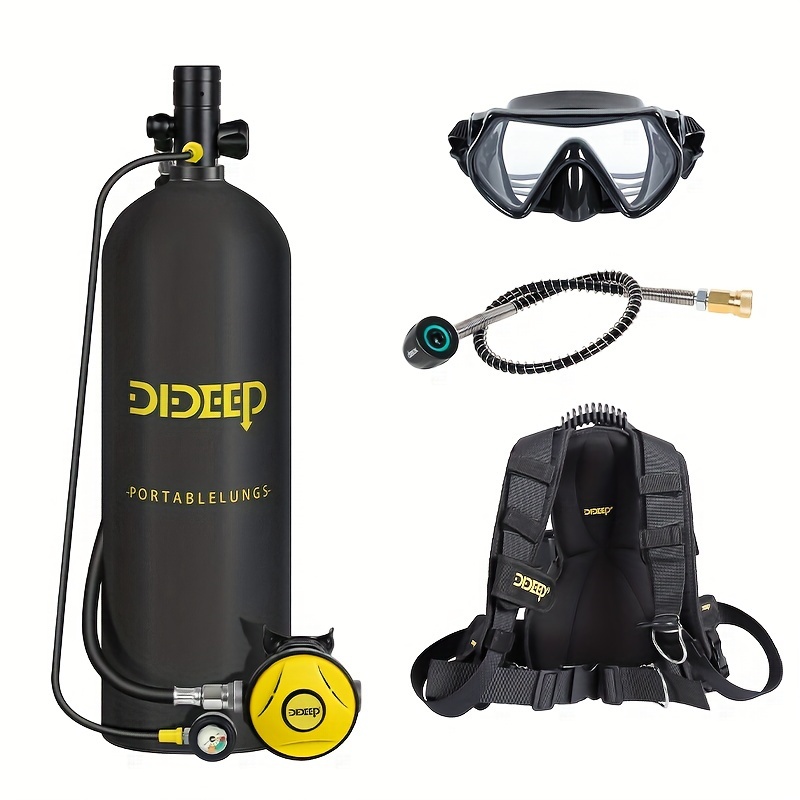DIDEEP 4L Mini Scuba Diving Ta - đánh giá và giá Snorkeling Gear