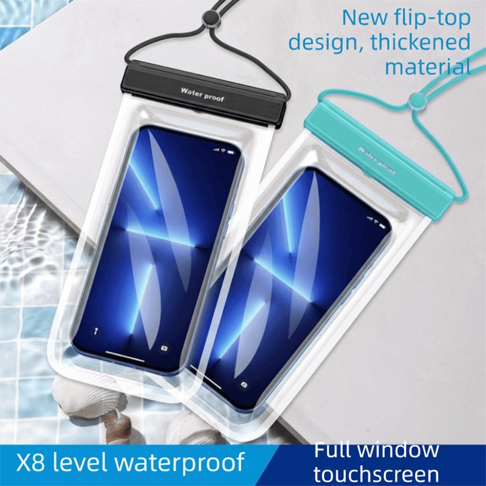 Touch Screen Waterproof Phone  - đánh giá và giá Dry Bag Waterproof