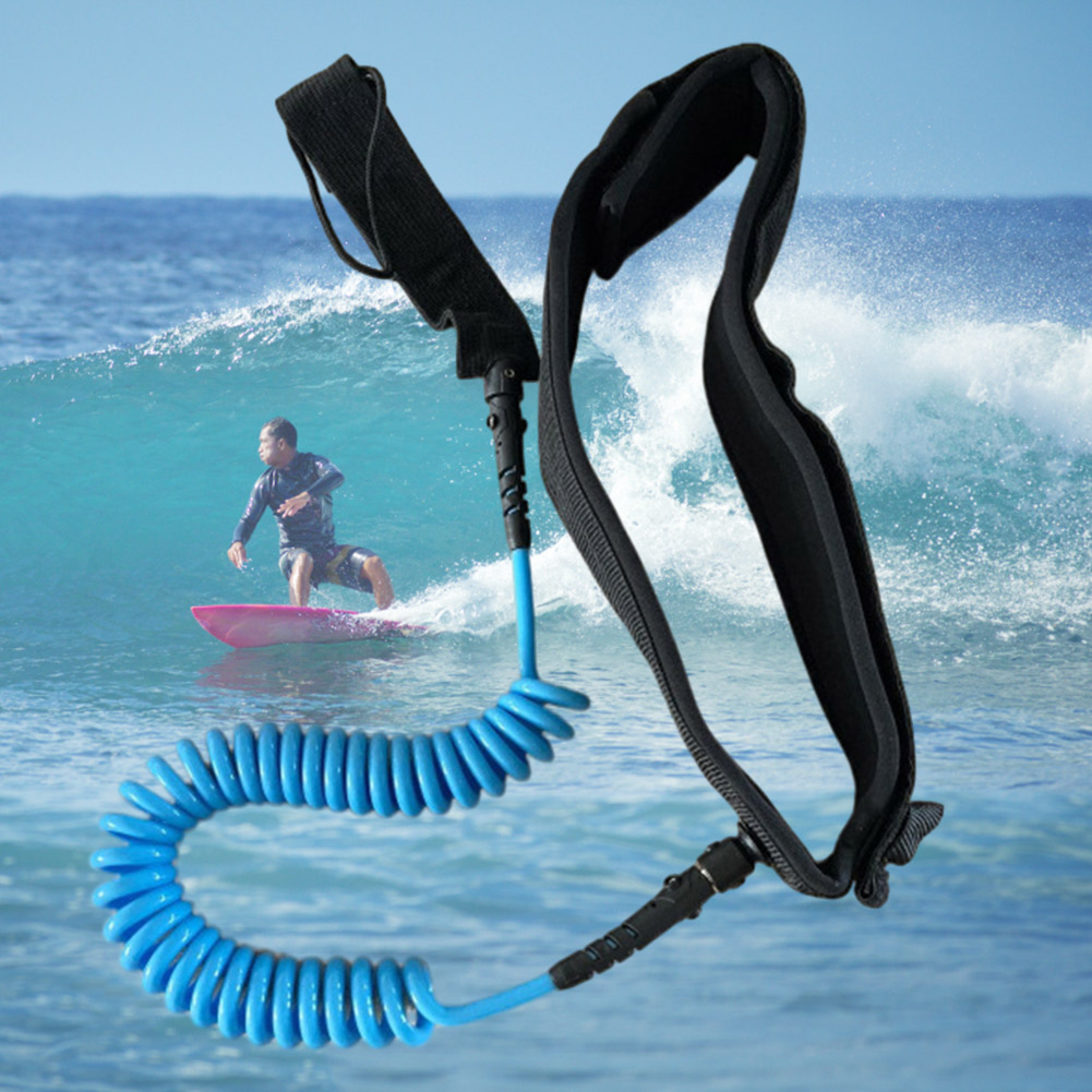 Coiled Leash Adjustable SUP Su - đánh giá và giá Surfboard Leash