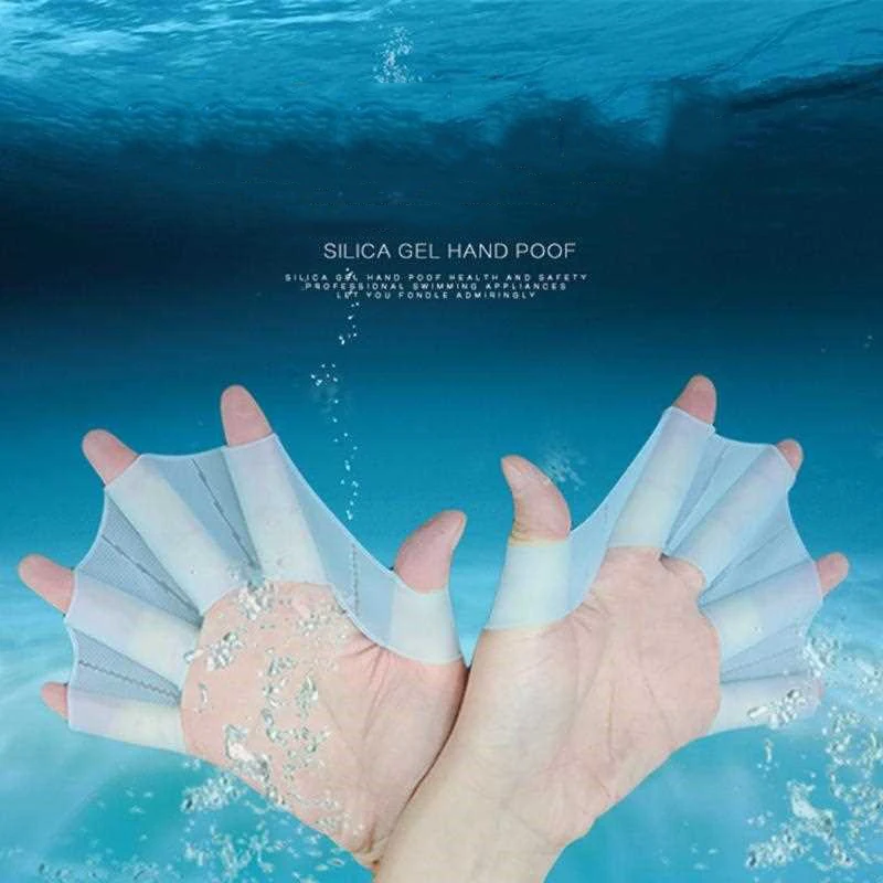 1Pair Hand Webbed Gloves Pad F - đánh giá và giá Flippers Swimming